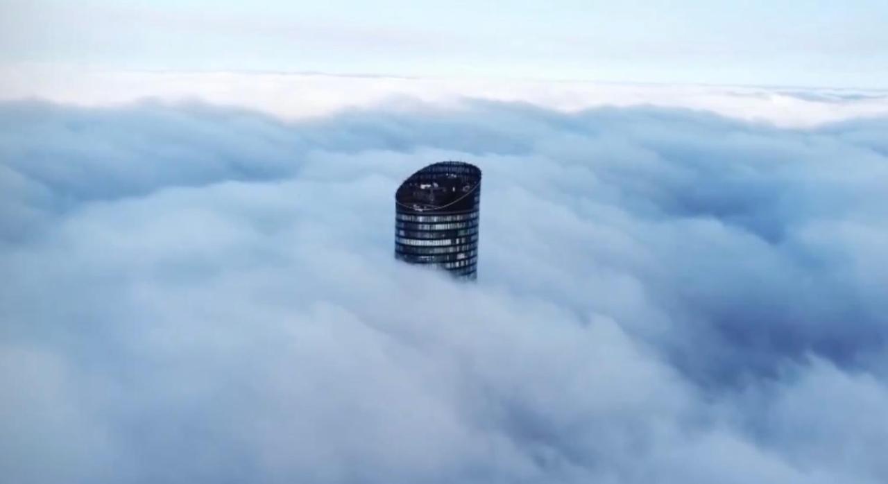 30Th+ Floor Apartments In Sky Tower Wrocław Eksteriør bilde